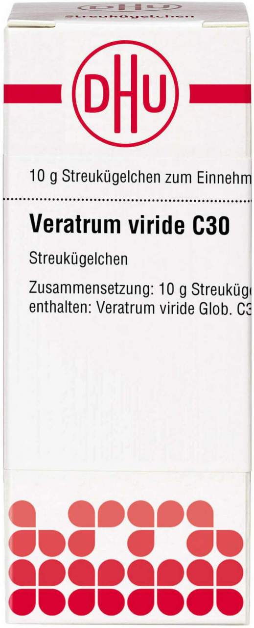 DHU Veratrum Viride C30 10 g Globuli