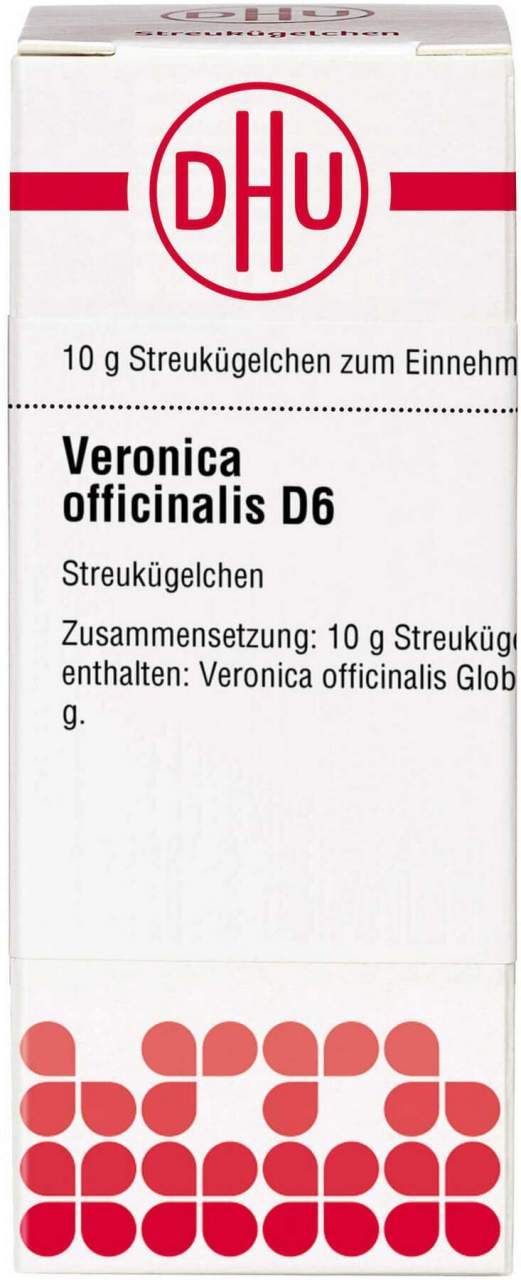 DHU Veronica Officinalis D6 10 g Globuli