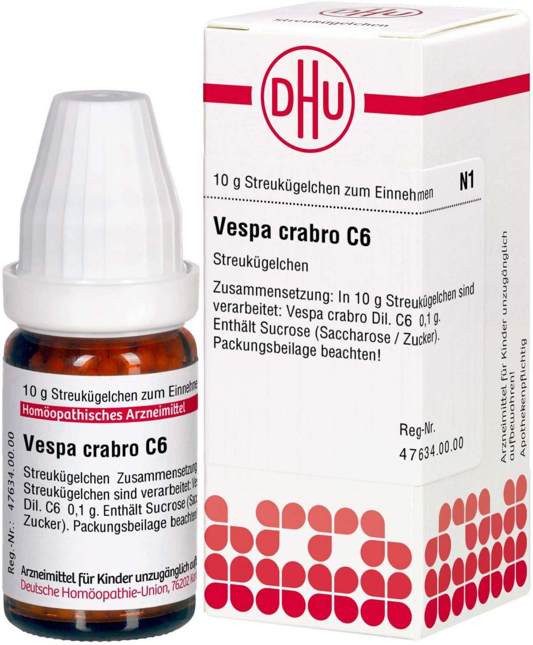 DHU Vespa Crabro C6 10 g Globuli