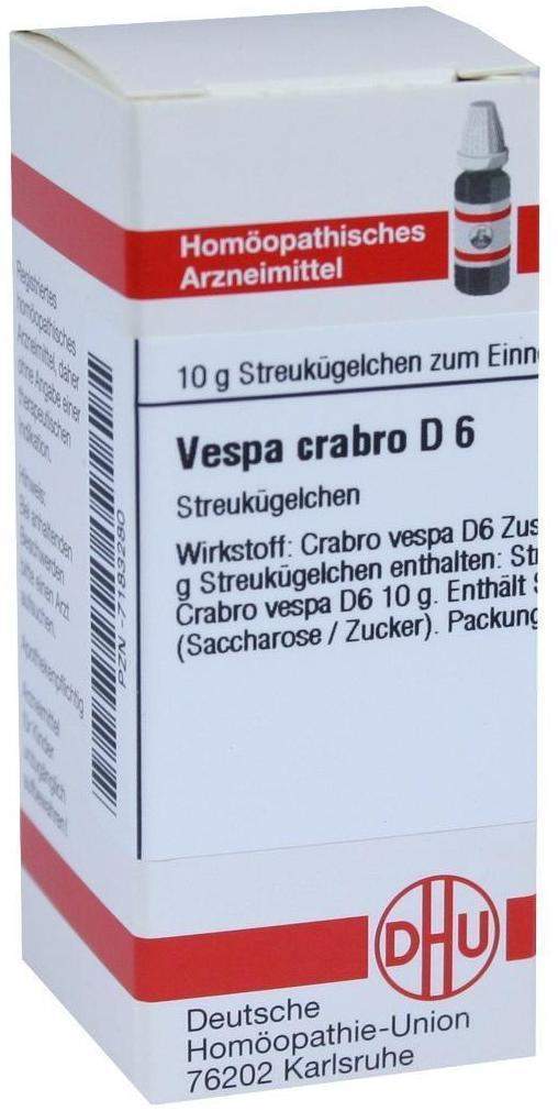 DHU Vespa Crabro D6 10 g Globuli