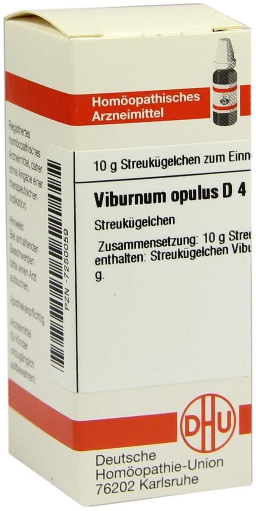 DHU Viburnum Opulus D4 10 g Globuli