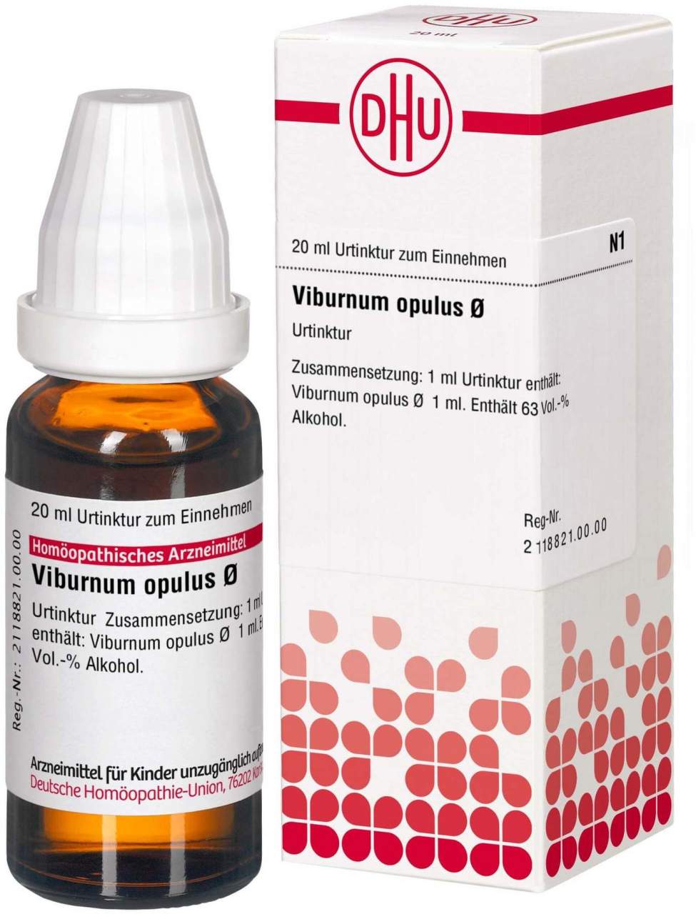 DHU Viburnum Opulus Urtinktur 20 ml Dilution