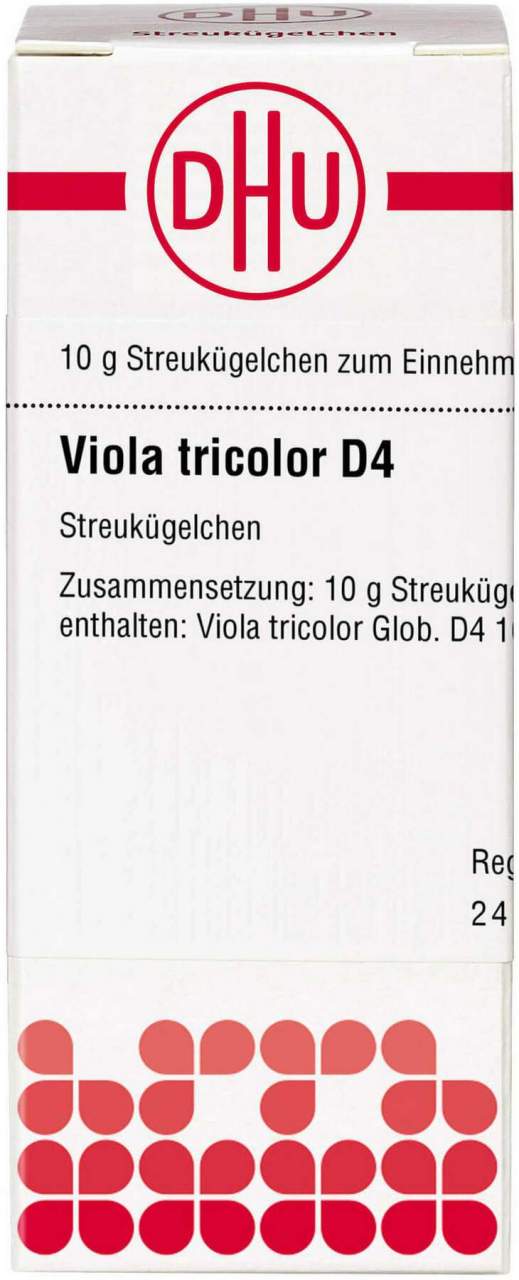 DHU Viola Tricolor D4 10 g Globuli