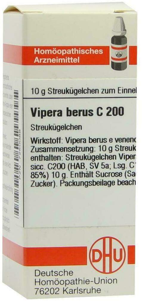 DHU Vipera Berus C200 10 g Globuli