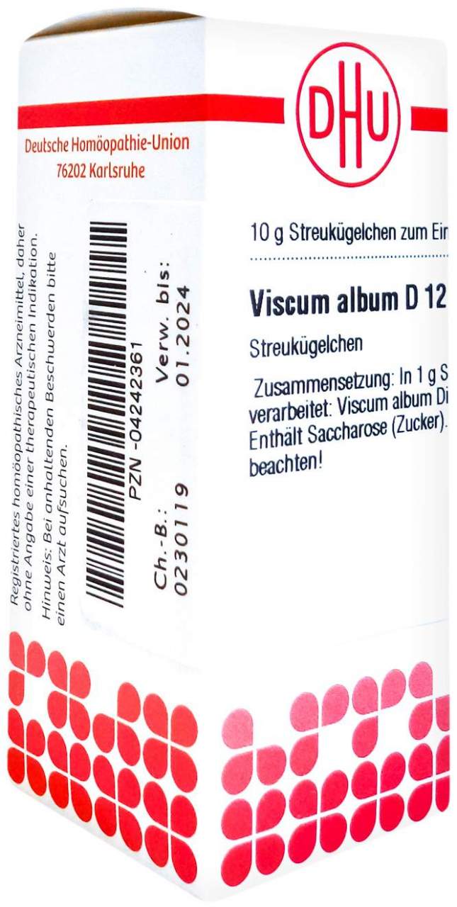 DHU Viscum Album D12 10 g Globuli