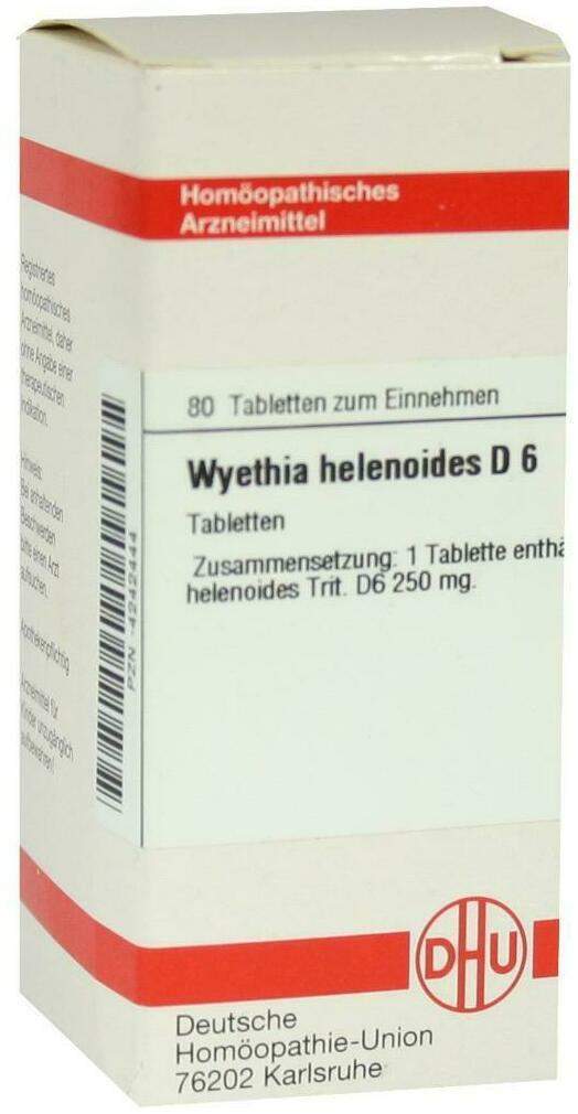 DHU Wyethia Helenioides D6 80 Tabletten