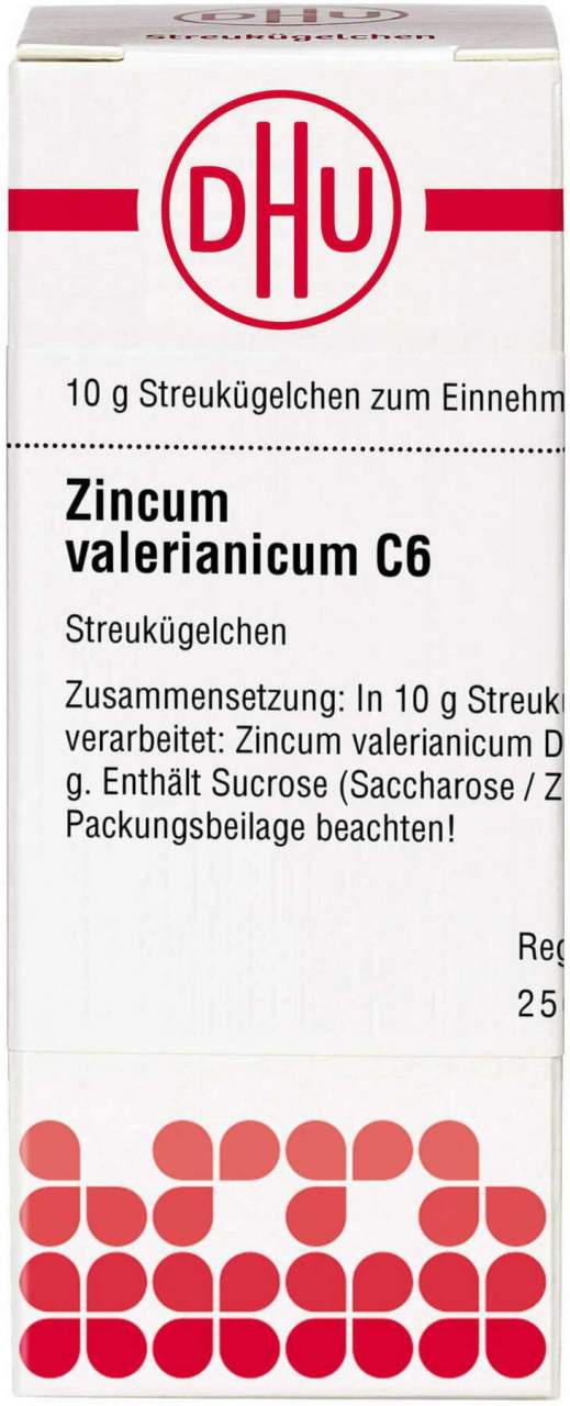 DHU Zincum Valerianicum C6 10 g Globuli
