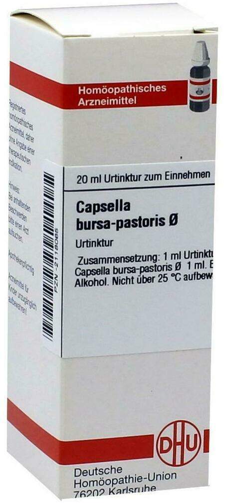 Dhu Capsella Bursa Pastoris Urtinktur 20 ml Dilution