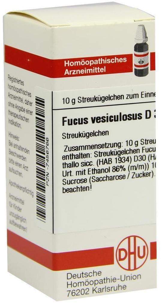 Dhu Fucus Vesiculosus D 30 Globuli