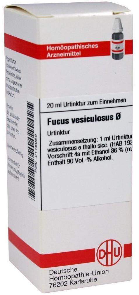 Dhu Fucus Vesiculosus Urtinktur 20 ml Dilution