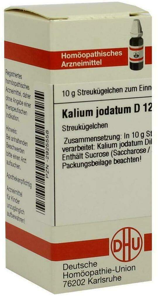 Dhu Kalium Jodatum D12 10 G Globuli