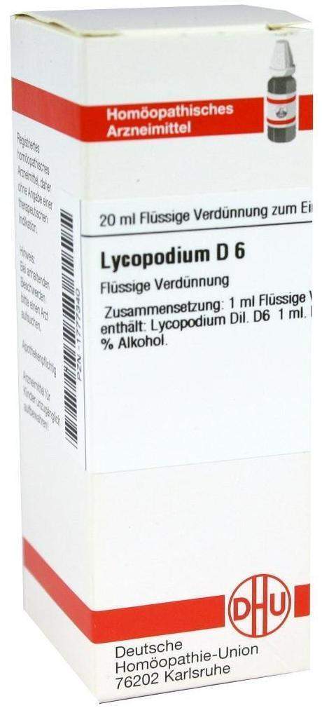 Dhu Lycopodium D6 20 ml Dilution