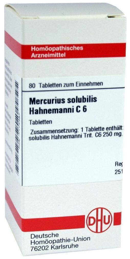 Dhu Mercurius Solubilis Hahnemanni C6 Tabletten