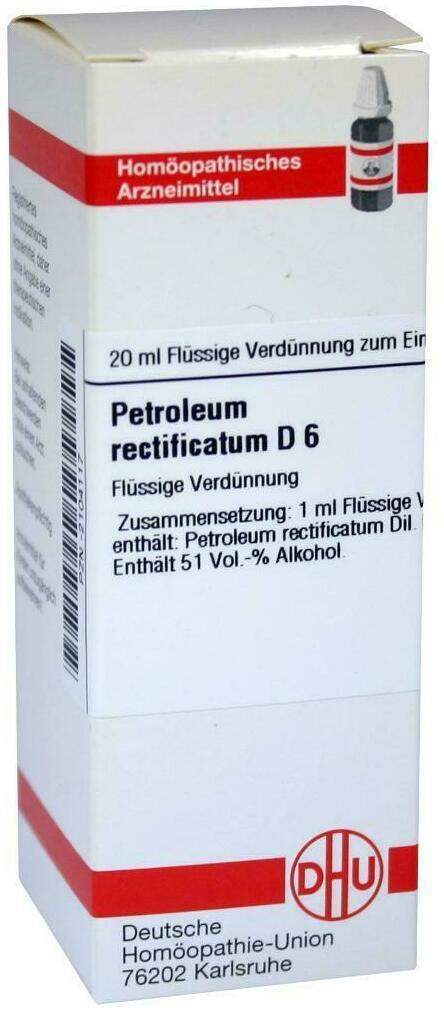 Dhu Petroleum Rectificatum D6 20 ml Dilution