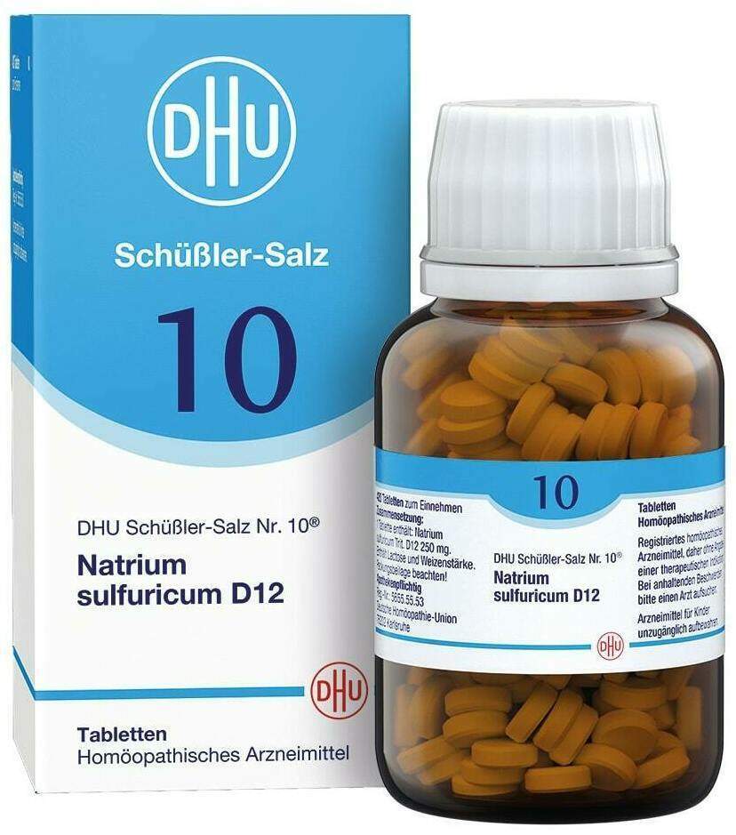 Dhu Schüßler-Salz Nr. 10 Natrium Sulfuricum D12 420 Tabletten