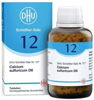 Dhu Schüßler-Salz Nr. 12 Calcium Sulfuricum D6 900 Tabletten