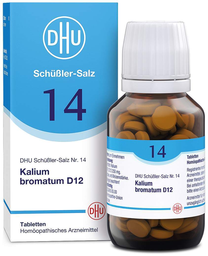 Dhu Schüßler-Salz Nr. 14 Kalium Bromatum D12 200 Tabletten
