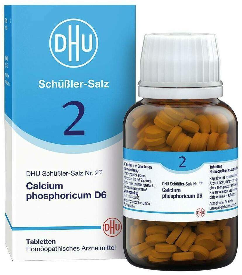 Dhu Schüßler-Salz Nr. 2 Calcium Phosphoricum D6 420 Tabletten