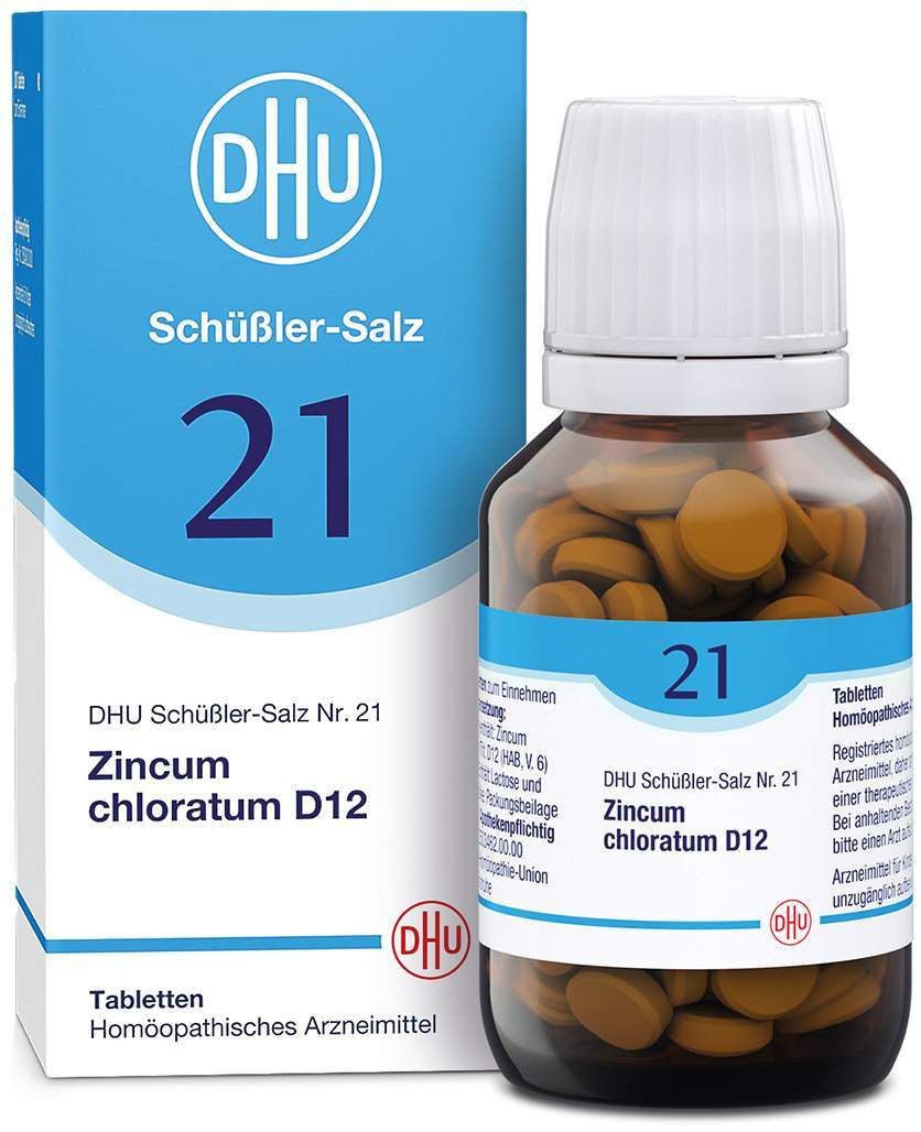 Dhu Schüßler-Salz Nr. 21 Zincum Chloratum D12 200 Tabletten