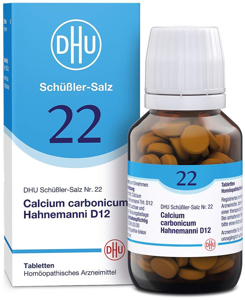 Dhu Schüßler-Salz Nr. 22 Calcium Carbonicum D12 200 Tabletten
