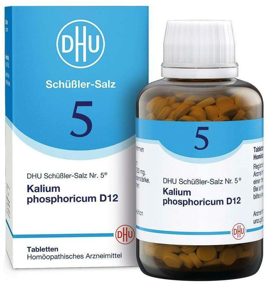 Dhu Schüßler-Salz Nr. 5 Kalium Phosphoricum D12 900 Tabletten