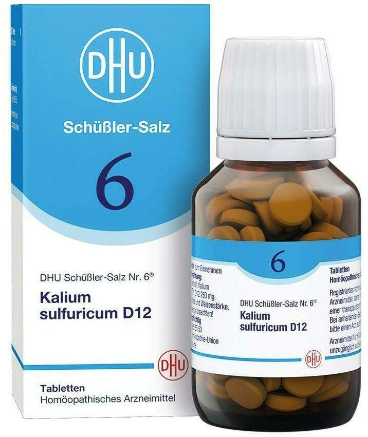 Dhu Schüßler-Salz Nr. 6 Kalium Sulfuricum D12 200 Tabletten