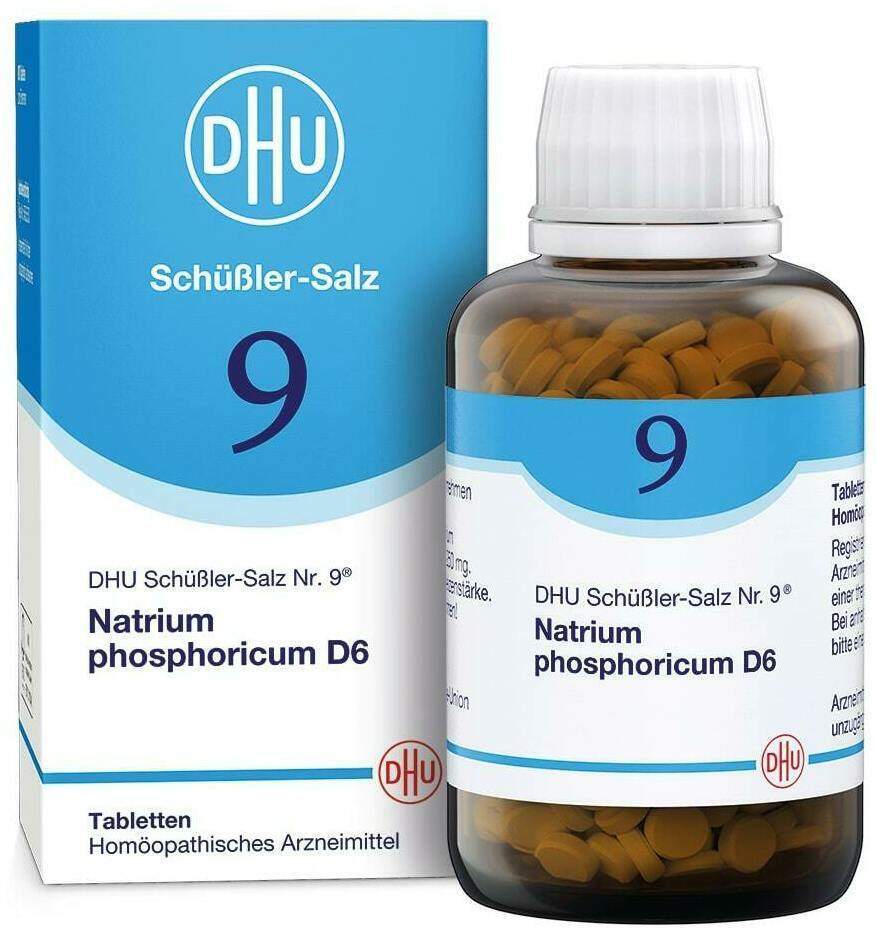 Dhu Schüßler-Salz Nr. 9 Natrium Phosphoricum D6 900 Tabletten