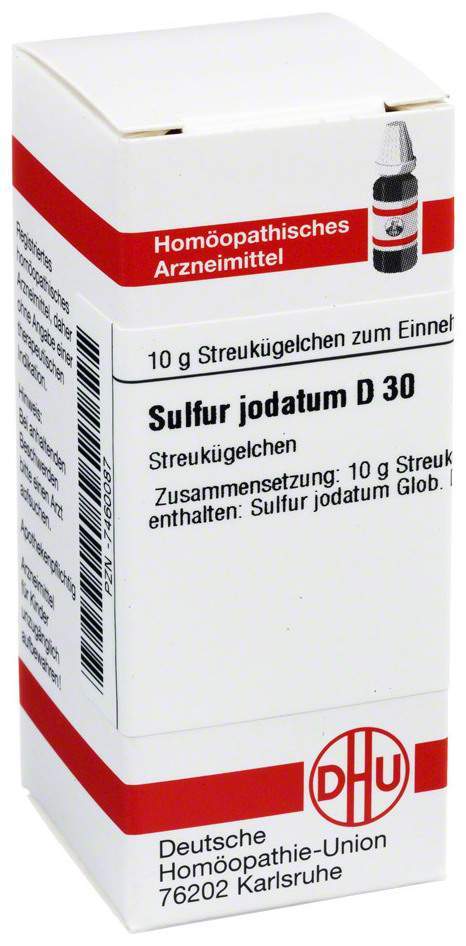 Dhu Sulfur Jodatum D30 Globuli