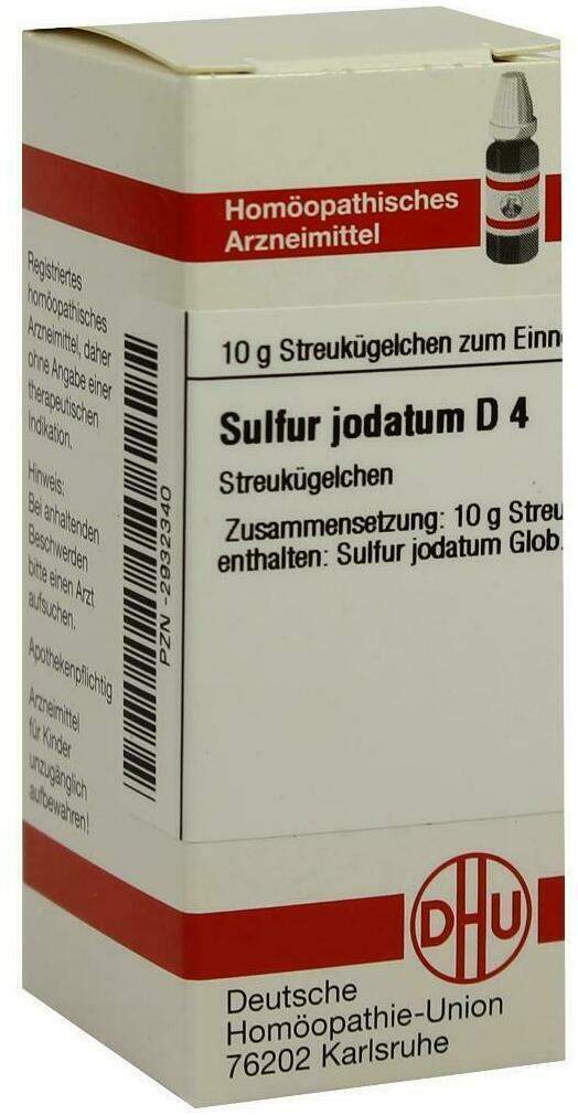 Dhu Sulfur Jodatum D4 Globuli