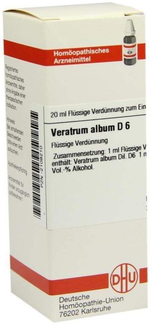 Dhu Veratrum Album D6 20 ml Dilution