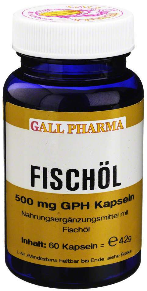 Fischöl 500 mg Gph Kapseln 60 Kapseln