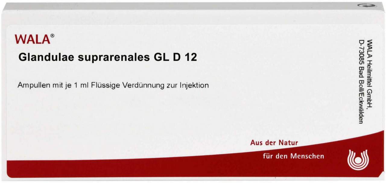 Glandulae Suprarenales Gl D 12 Ampullen 10 X 1 ml