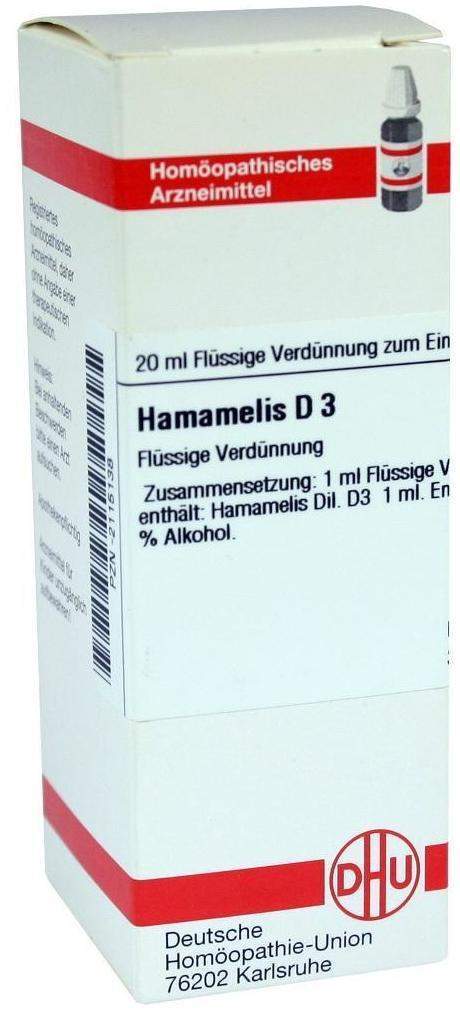 Hamamelis D3 Dhu 20 ml Dilution