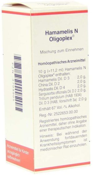 Hamamelis N Oligoplex Liquidum