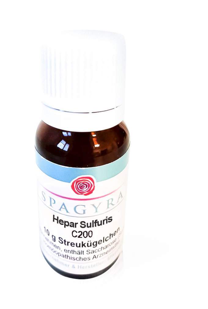 Hepar Sulfuris C 200 Globuli