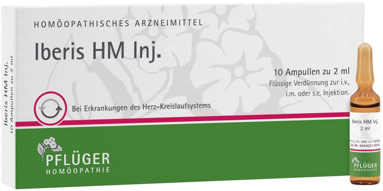 Iberis Hm Inj. Pflüger 10x2 ml Ampullen