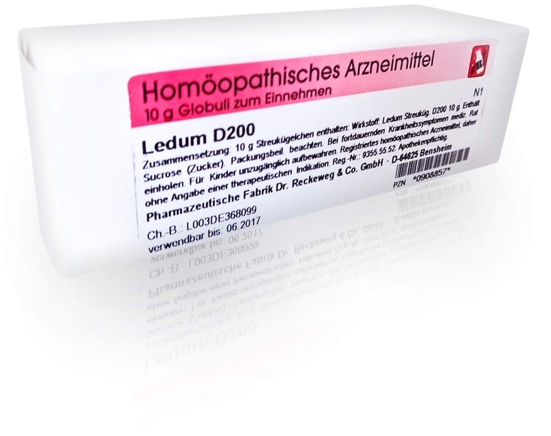 Ledum D 200 Dr. Reckeweg 10 G Globuli
