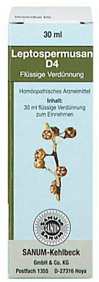 Leptospermusan D 4 Tropfen zum Einnehmen 30 ml