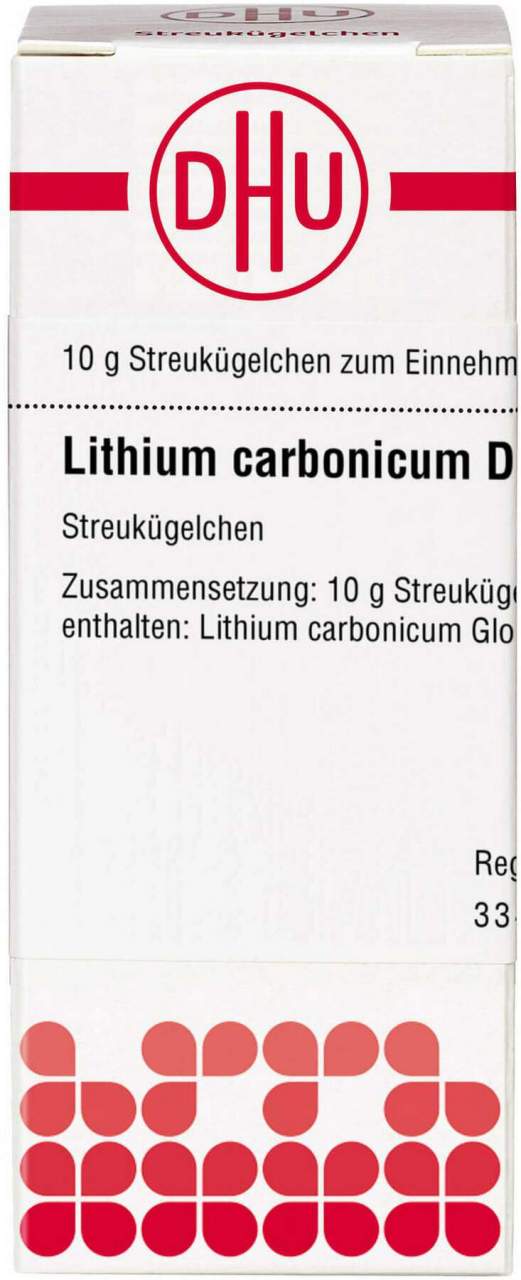 Lithium Carbonicum D 6 Globuli 10 G