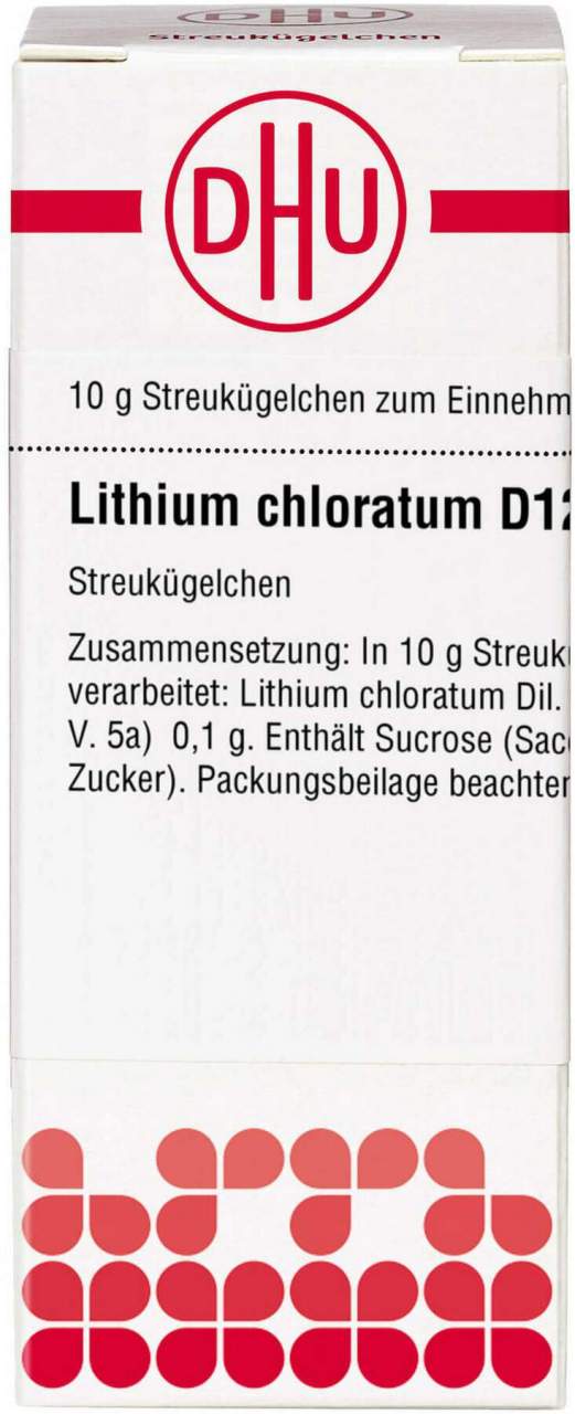 Lithium Chloratum D 12 Globuli 10 G