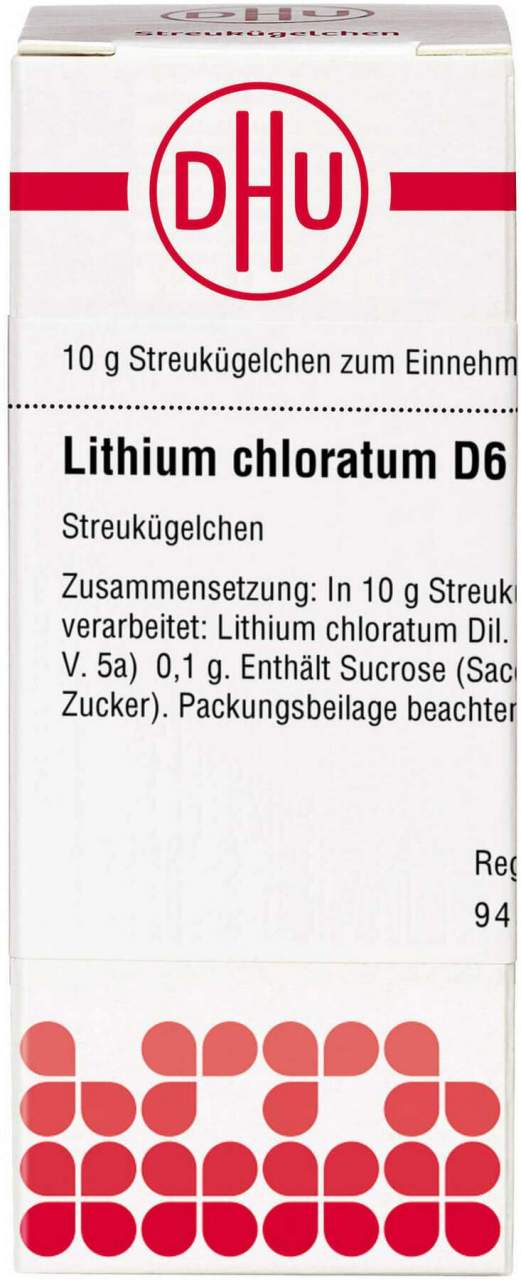 Lithium Chloratum D 6 Globuli
