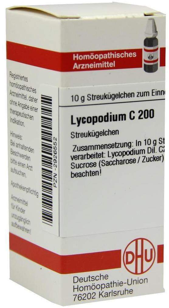 Lycopodium C200 Dhu 10 G Globuli