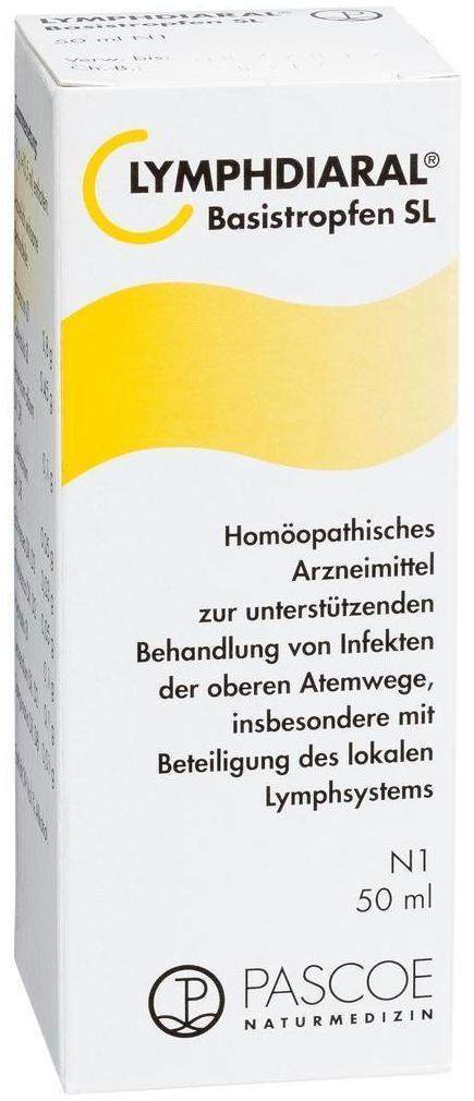 Lymphdiaral 50 ml Basistropfen Sl