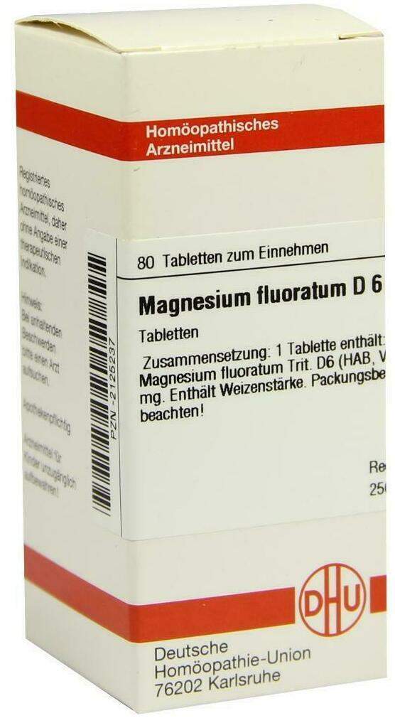 Magnesium Fluoratum D6 Tabletten 80 Tabletten