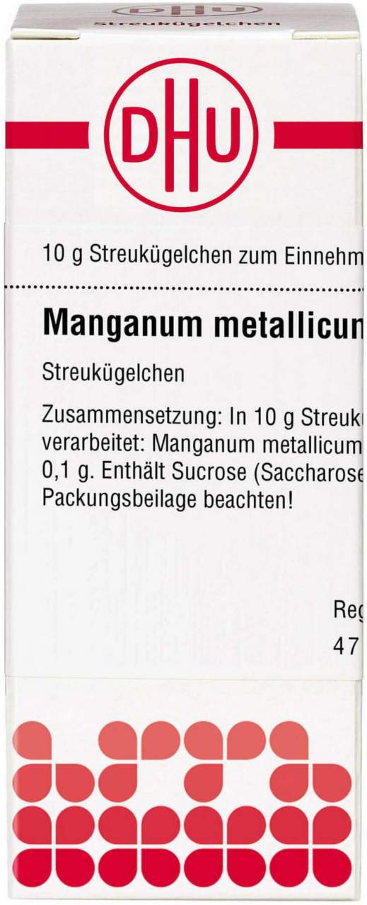 Manganum Metallicum D 10 Globuli 10 G