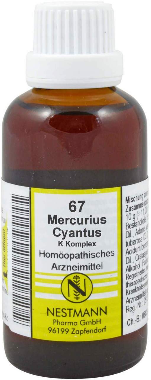Mercur Cyanat K Komplex 67 50 ml
