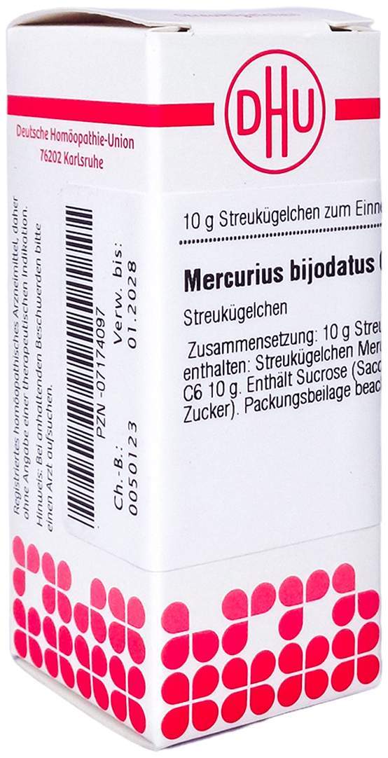 Mercurius Bijodatus C 6 Globuli 10 G