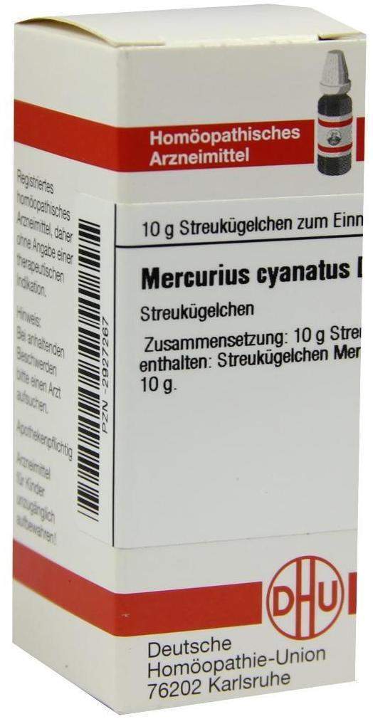 Mercurius Cyanatus D 6 Globuli
