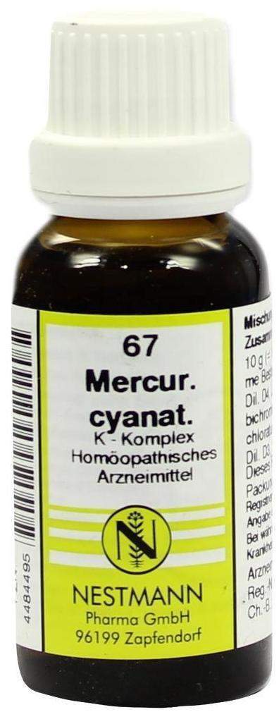 Mercurius Cyanatus K Komplex Nr.67 Dilution Verdünnung