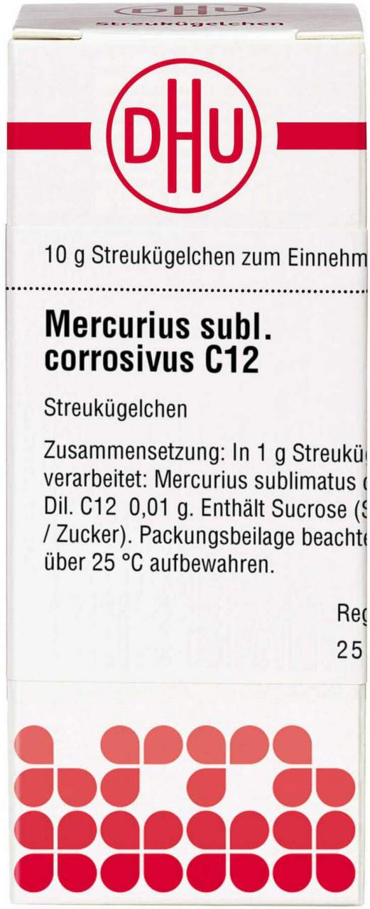 Mercurius Sublimatus Corrosivus C 12 Globuli 10 G